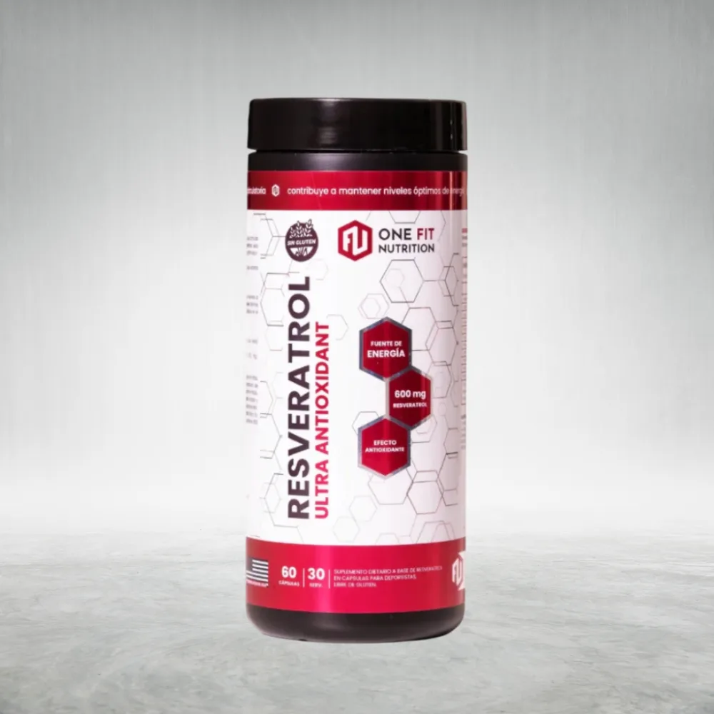 Resveratrol 600mg Ultra Antioxidante (60 caps)