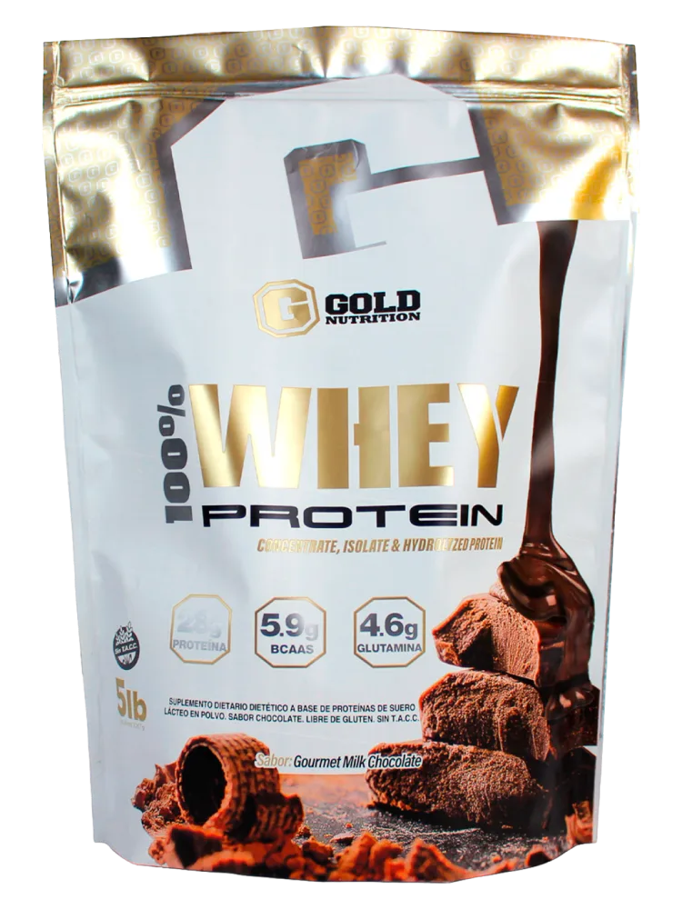 100% Whey Protein 5 LBS Gourmet Milk Chocolate